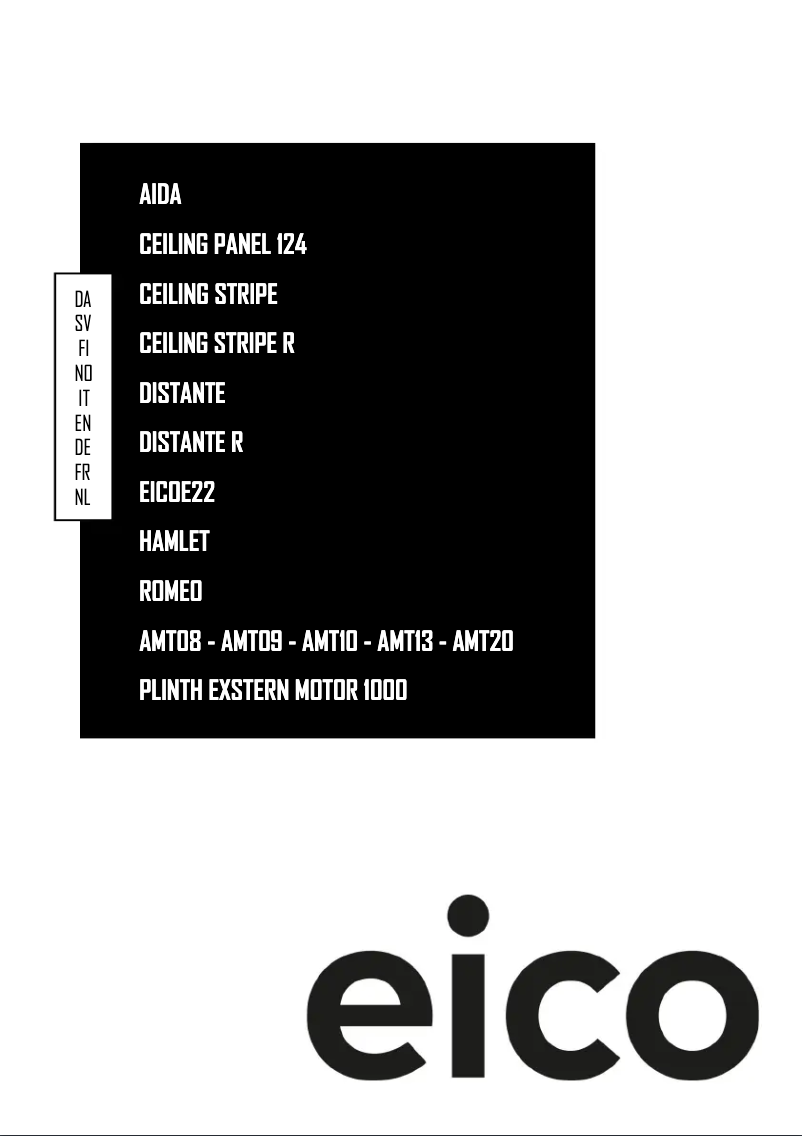 Página 1 del manual Manual de usuario Eico Romeo 80 N SM ECO