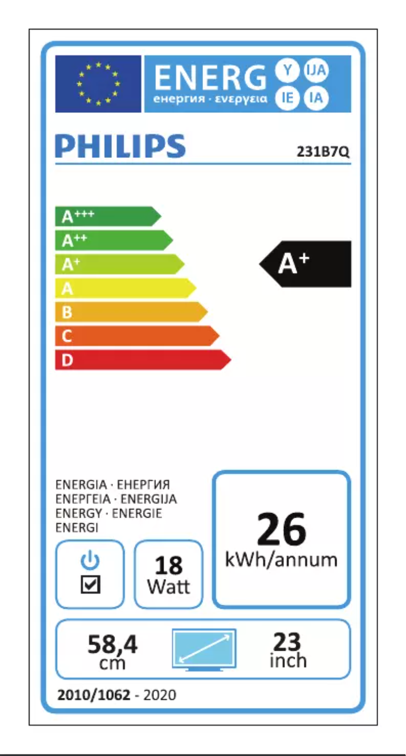 Image de la première page du manuel de l'appareil Brilliance 231B7QPJKEB