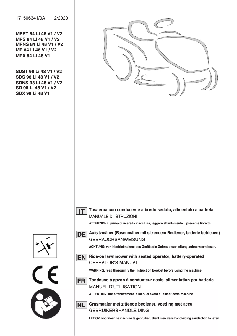 Image de la première page du manuel de l'appareil e-Ride C300