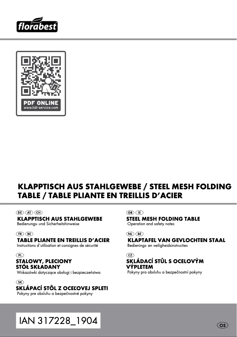 Image de la première page du manuel de l'appareil HG05699