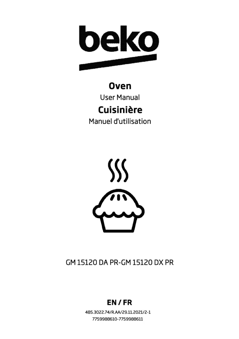 Image de la première page du manuel de l'appareil GM 15120 DA PR