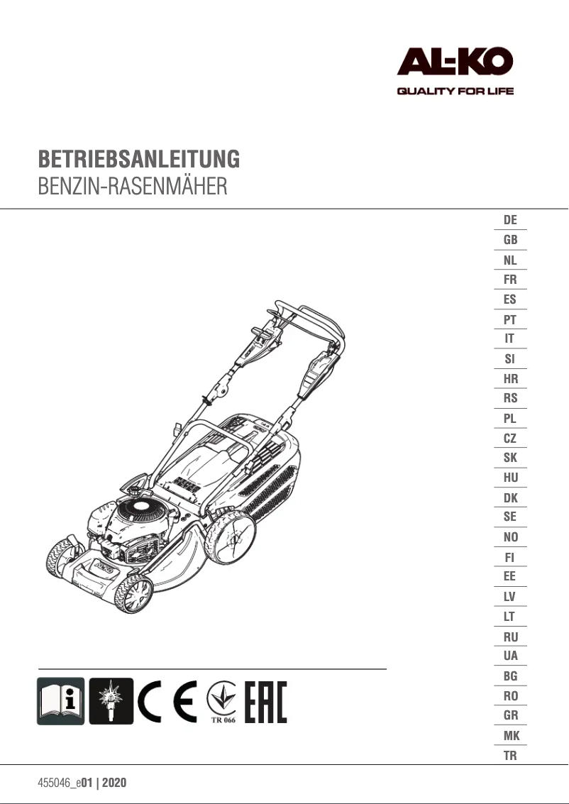 Image de la première page du manuel de l'appareil Premium 520 VS-B