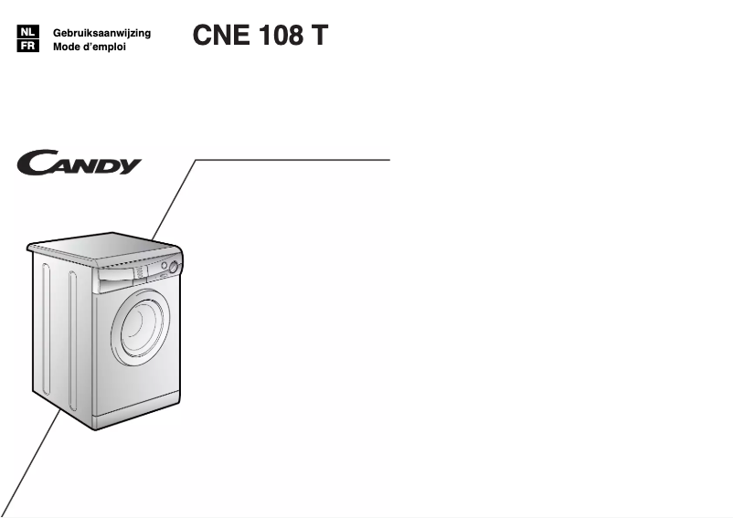 Page n°1 - Manuel utilisateur Candy LB CNE 108 T