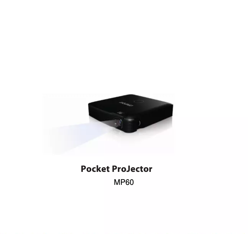 Page n°1 - Manuel utilisateur Miroir MP60