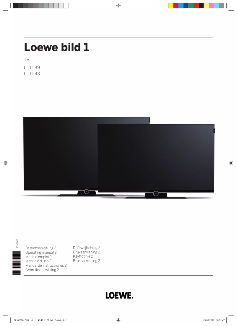 Page n°1 - Manuel utilisateur Loewe Bild 1.49