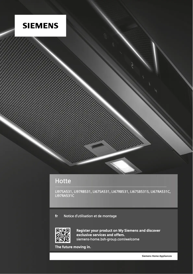 Image de la première page du manuel de l'appareil LI97SA531