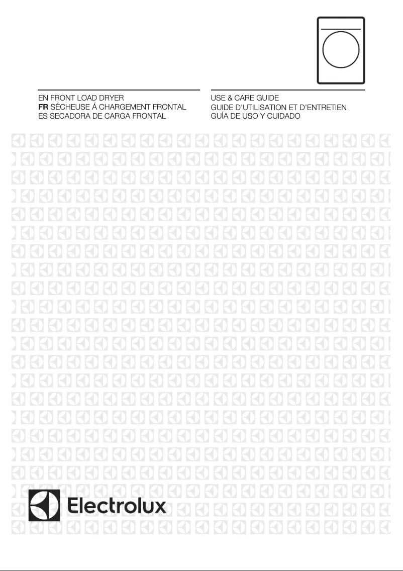 Page 1 de la notice Manuel utilisateur Electrolux EFDE210TIS