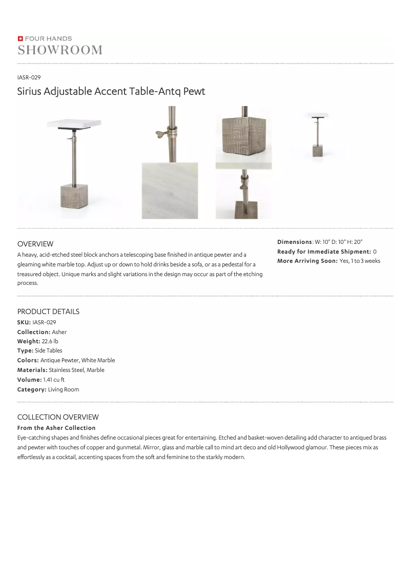Imagen de la primera página del manual del dispositivo IASR-029
