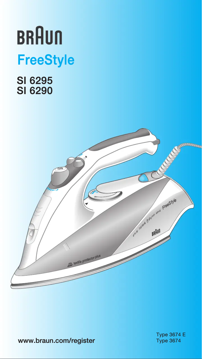 Image de la première page du manuel de l'appareil FreeStyle SI6290