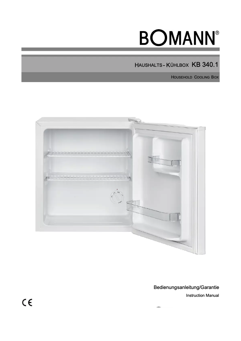 Image de la première page du manuel de l'appareil KB 340.1