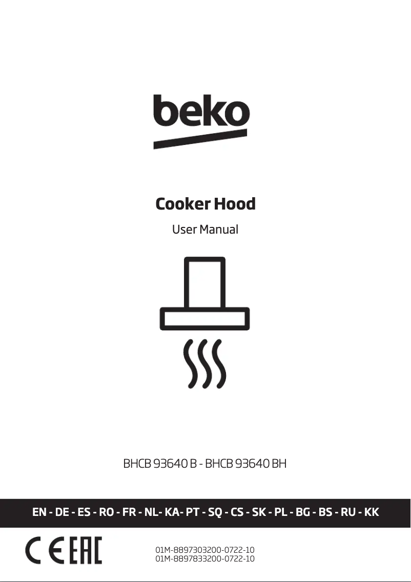 Page n°1 - Manuel utilisateur Beko BHCB93640B