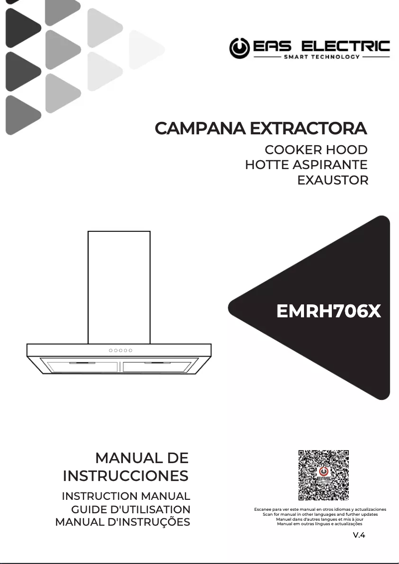 Page 1 de la notice Manuel utilisateur EAS Electric EMRH706X