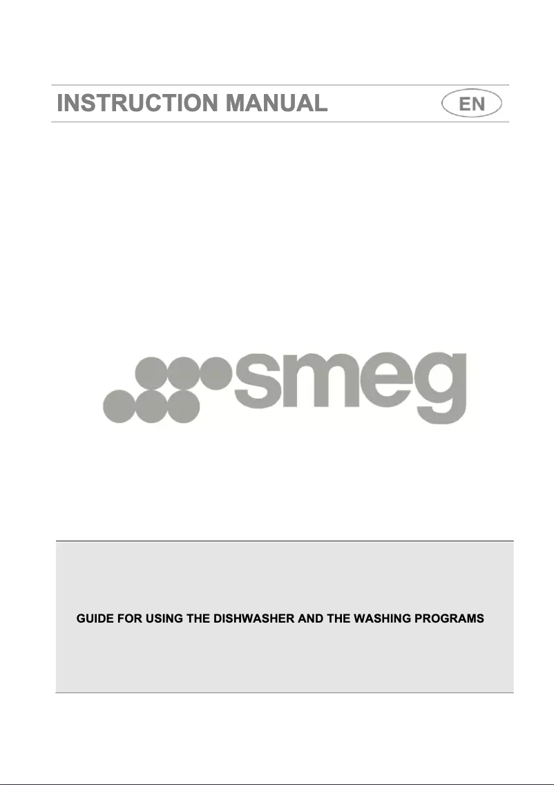 Page n°1 - Manuel utilisateur Smeg STU1846