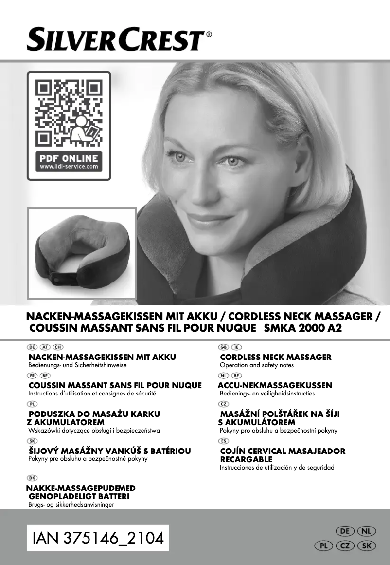 Page 1 de la notice Manuel utilisateur SilverCrest SMKA 2000 A2