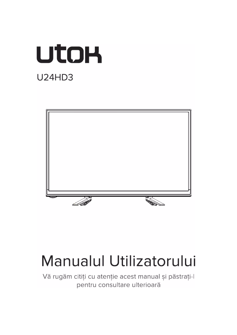 Page n°1 - Manuel utilisateur UTOK U24HD3