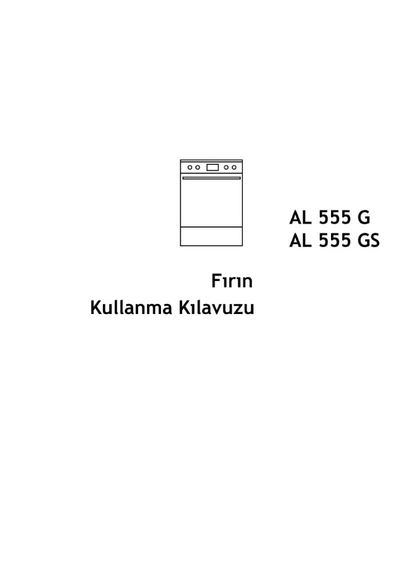 Page n°1 - Manuel utilisateur Altus AL 555 GS