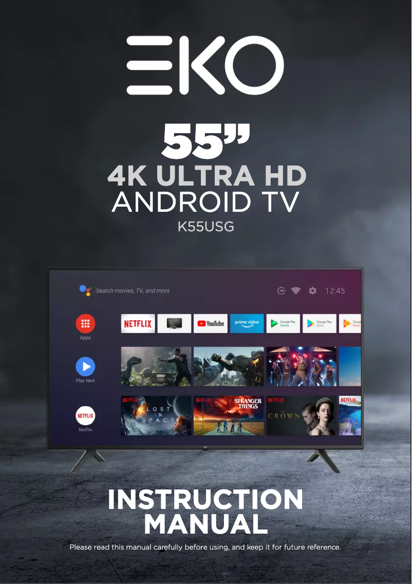 Imagen de la primera página del manual del dispositivo K55USG