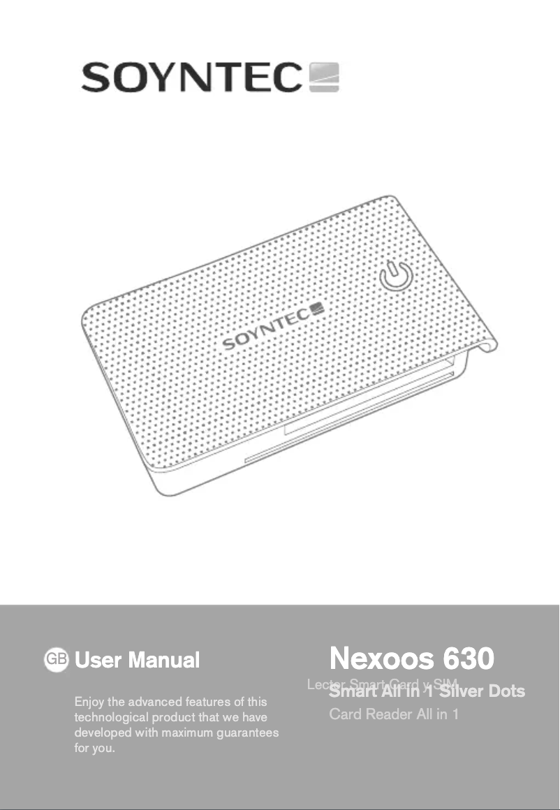 Image de la première page du manuel de l'appareil Nexoos 630