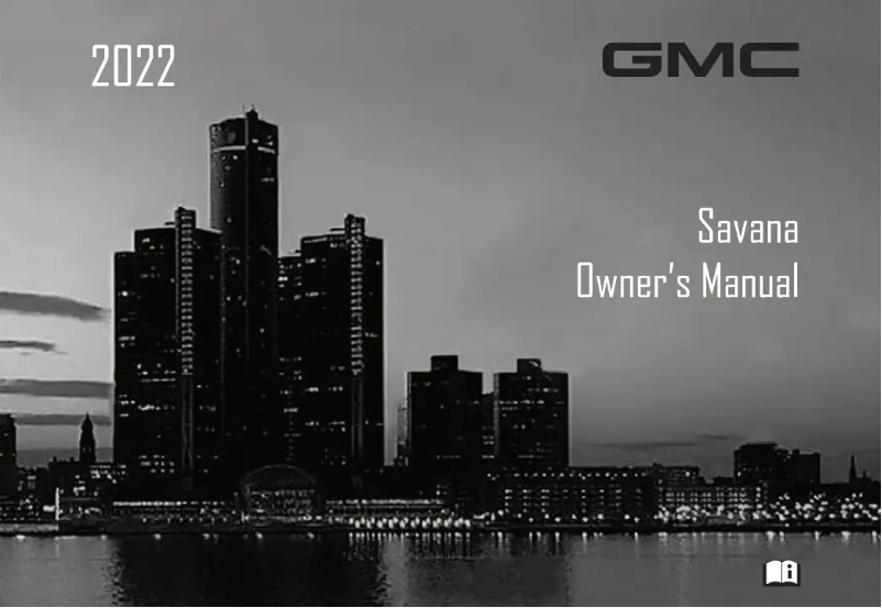 Page 1 de la notice Manuel utilisateur GMC Savana Passenger (2022)