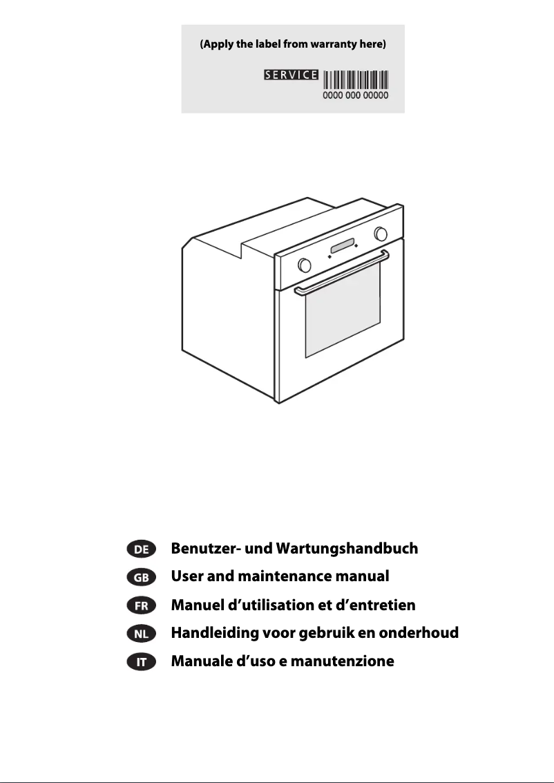 Page 1 de la notice Manuel utilisateur Whirlpool AKP 314 IX