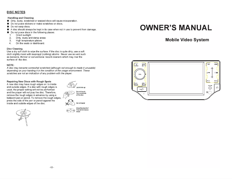 Page 1 de la notice Manuel utilisateur Farenheit TID-500