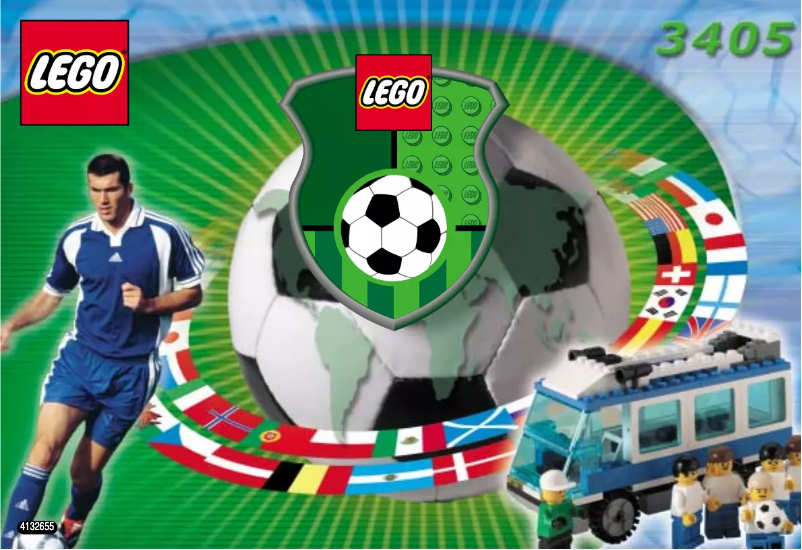 Page 1 de la notice Manuel utilisateur Lego Sports 3405