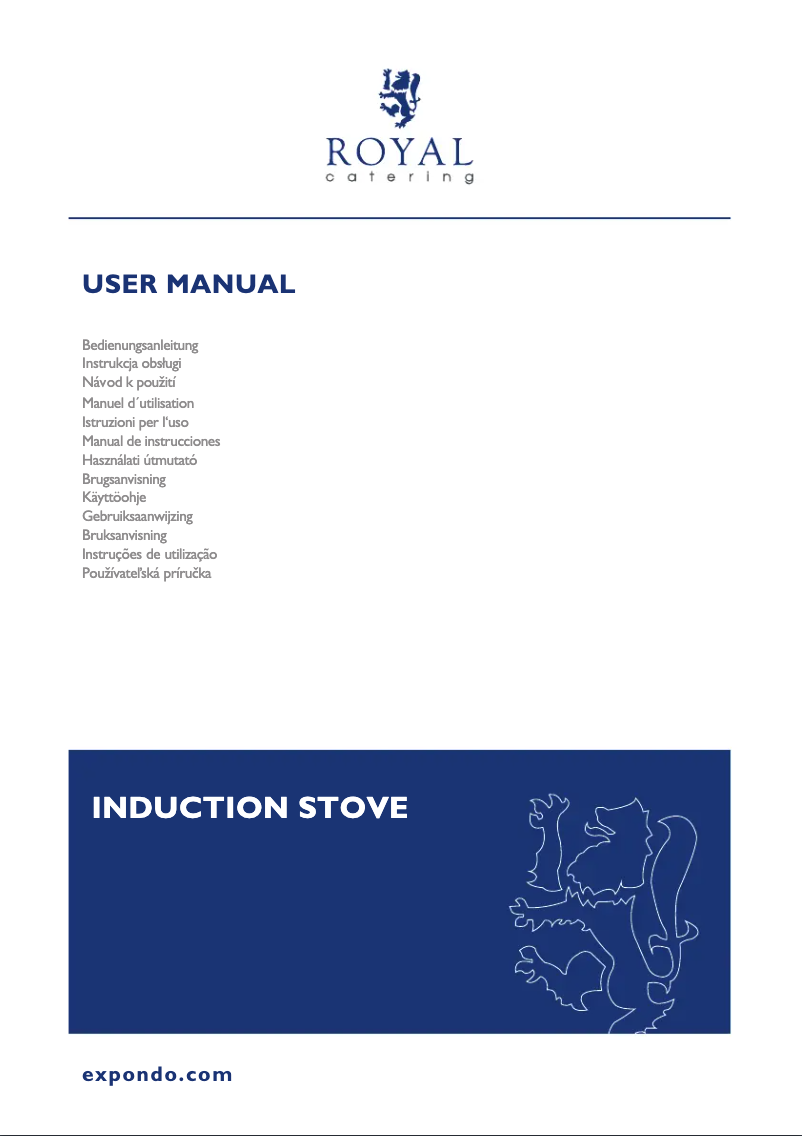 Página 1 del manual Manual de usuario Royal Catering RCIN-700-05