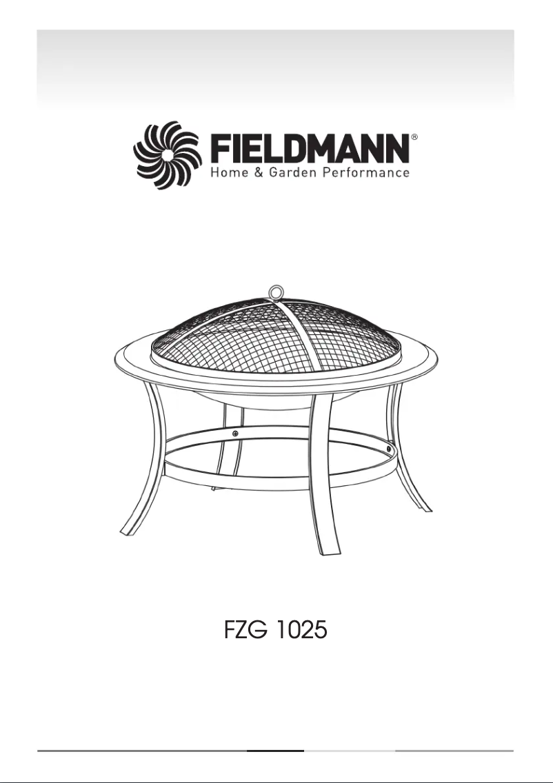 Page n°1 - Manuel utilisateur Fieldmann FZG 1025