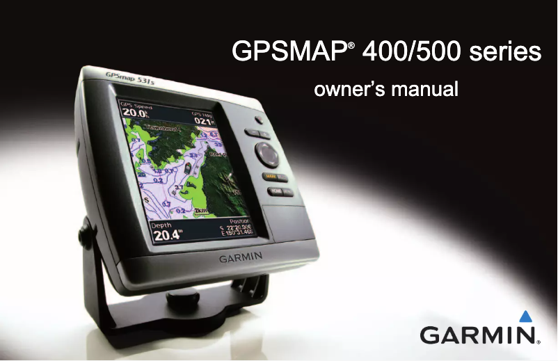 Página 1 del manual Manual de usuario Garmin GPSMAP 545