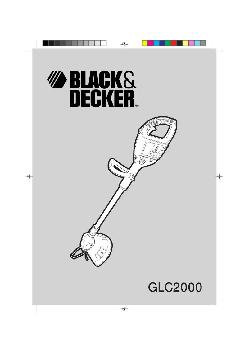 Image de la première page du manuel de l'appareil GLC2000