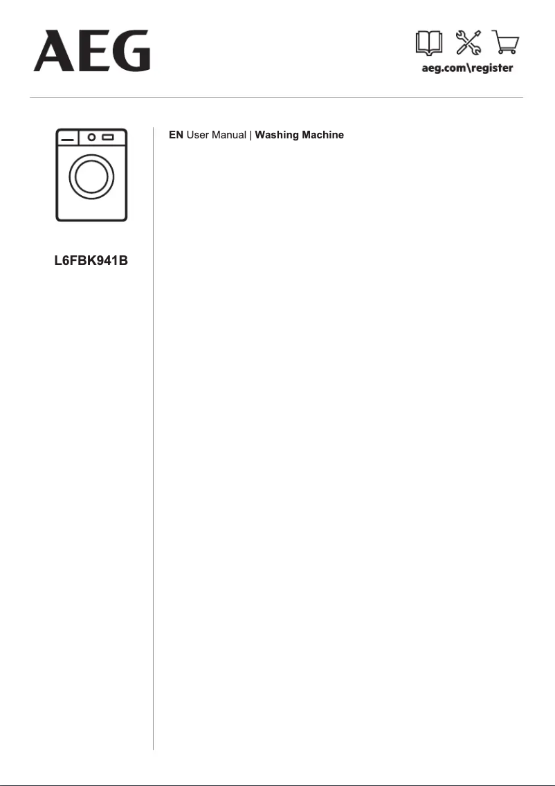 Página 1 del manual Manual de usuario AEG L6FBK941B
