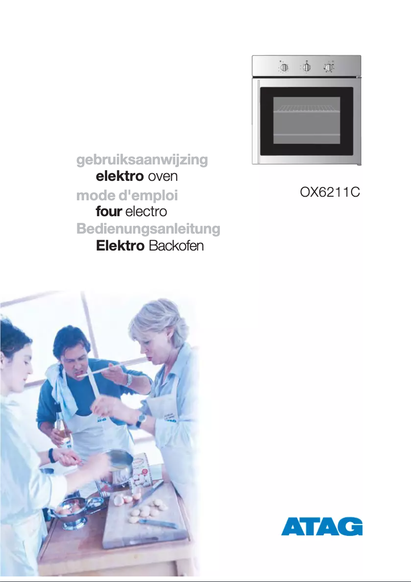 Page n°1 - Manuel utilisateur Atag OX6211C