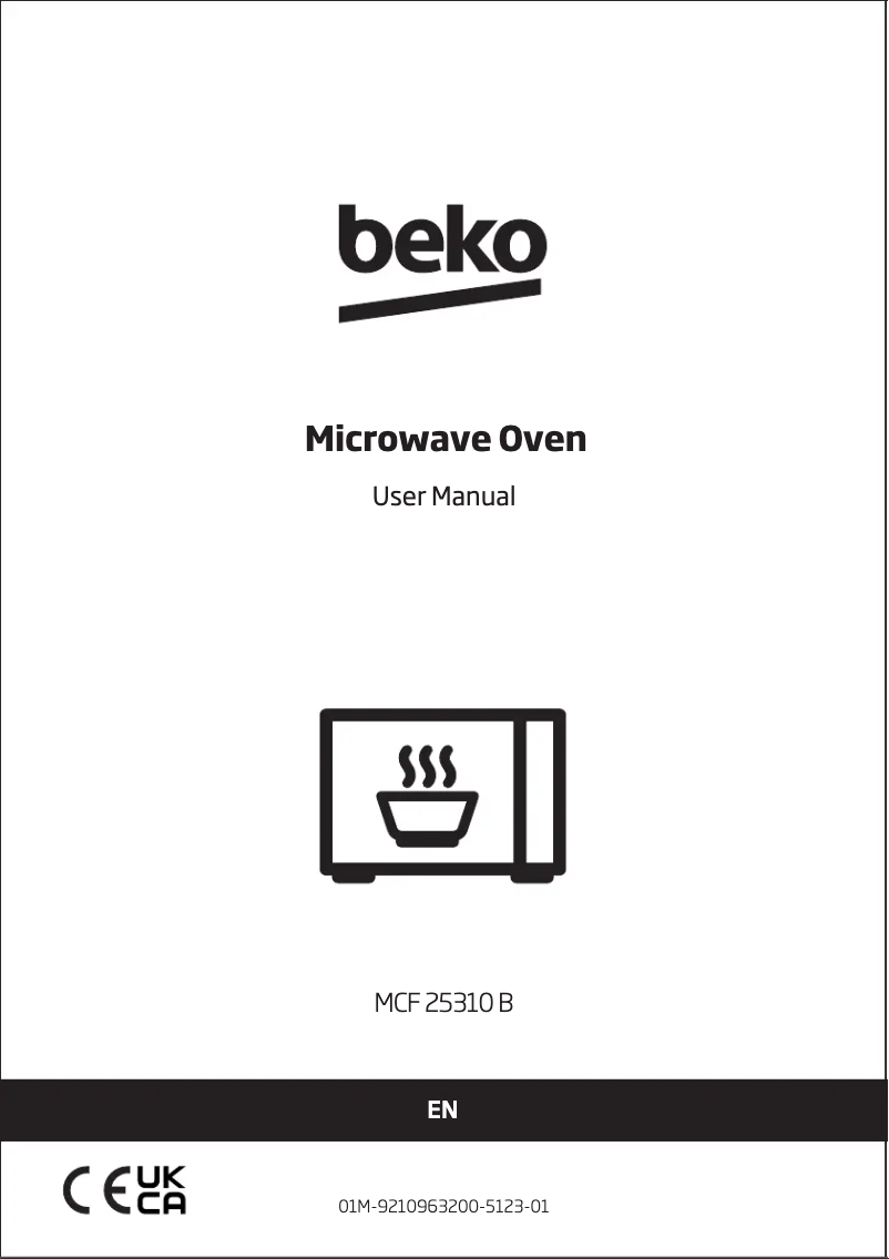 Page n°1 - Manuel utilisateur Beko MOF 25310 B