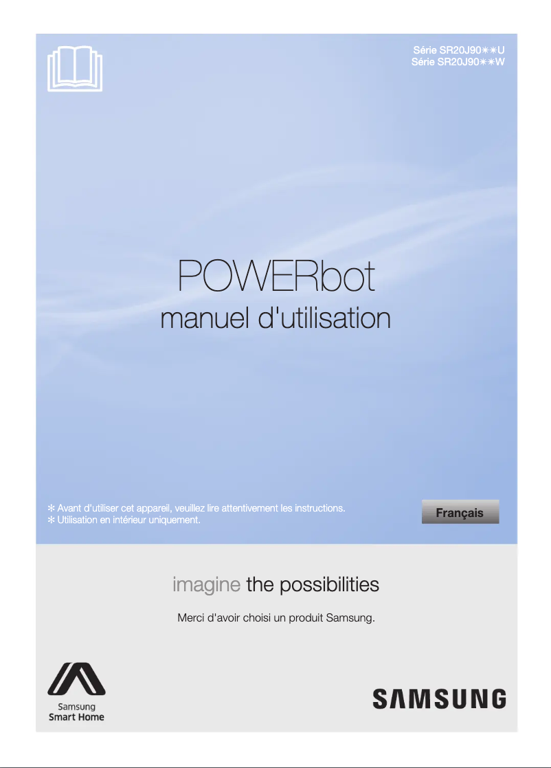 Page n°1 - Manuel utilisateur Samsung SR20J902FU