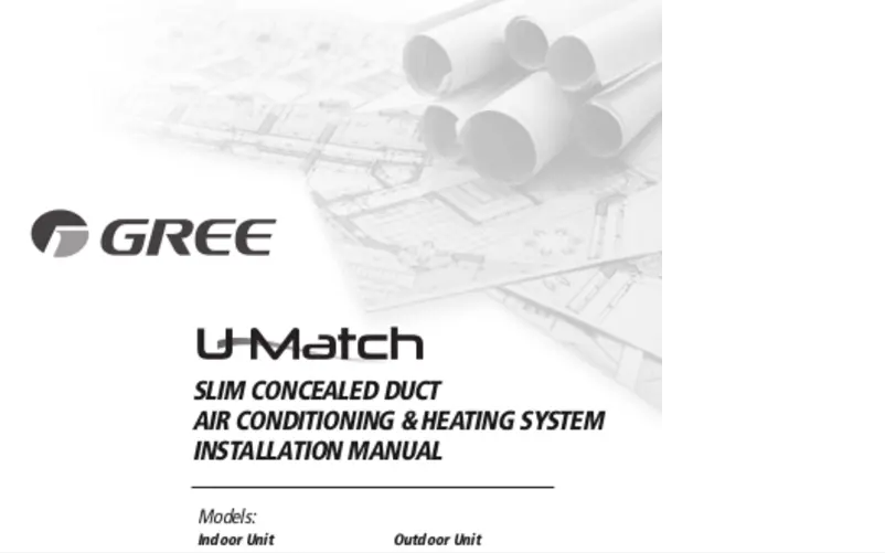 Page 1 de la notice Manuel utilisateur Gree UMAT24HP230V1AO