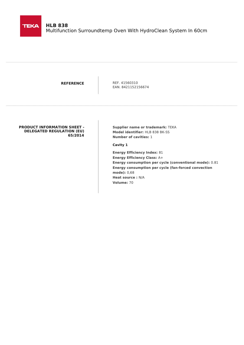 Image de la première page du manuel de l'appareil HLB 835