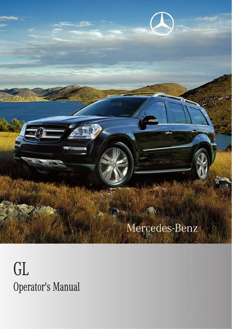 Page 1 de la notice Manuel utilisateur Mercedes-Benz GL (2011)