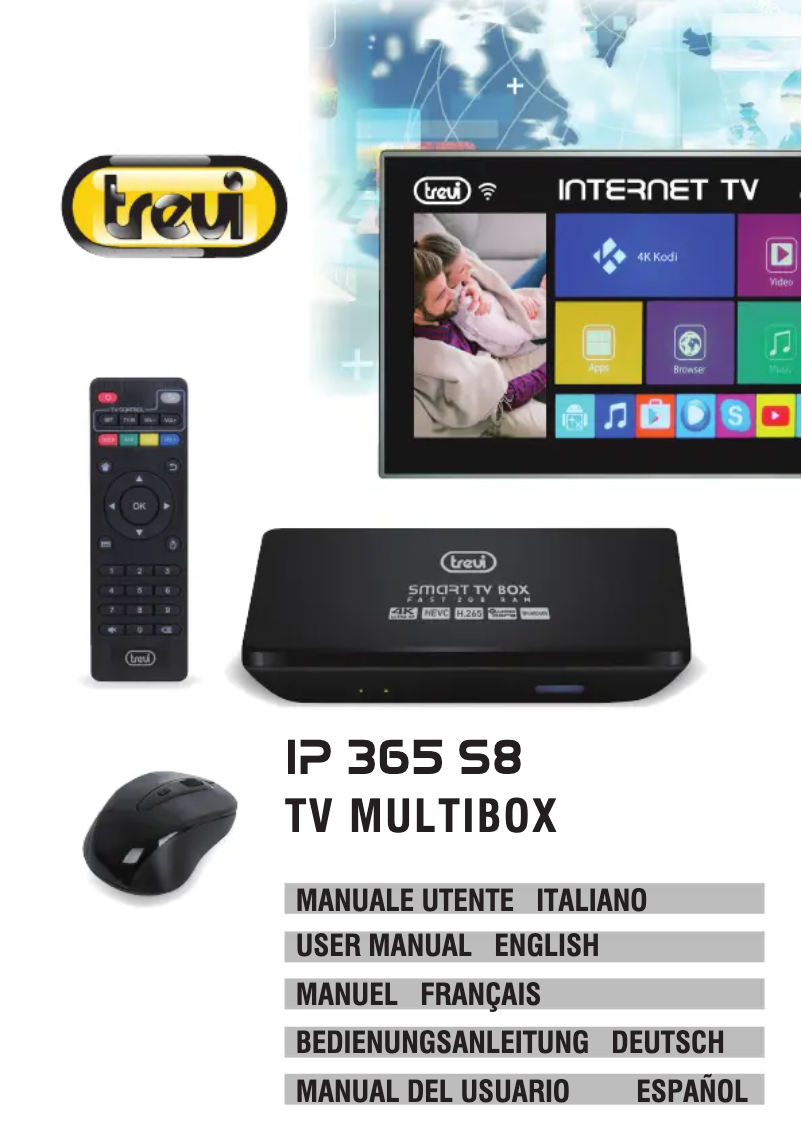 Page n°1 - Manuel utilisateur Trevi IP 365 S8