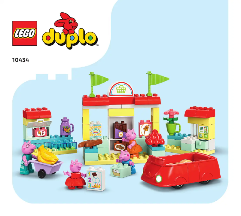 Image de la première page du manuel de l'appareil Duplo 10434