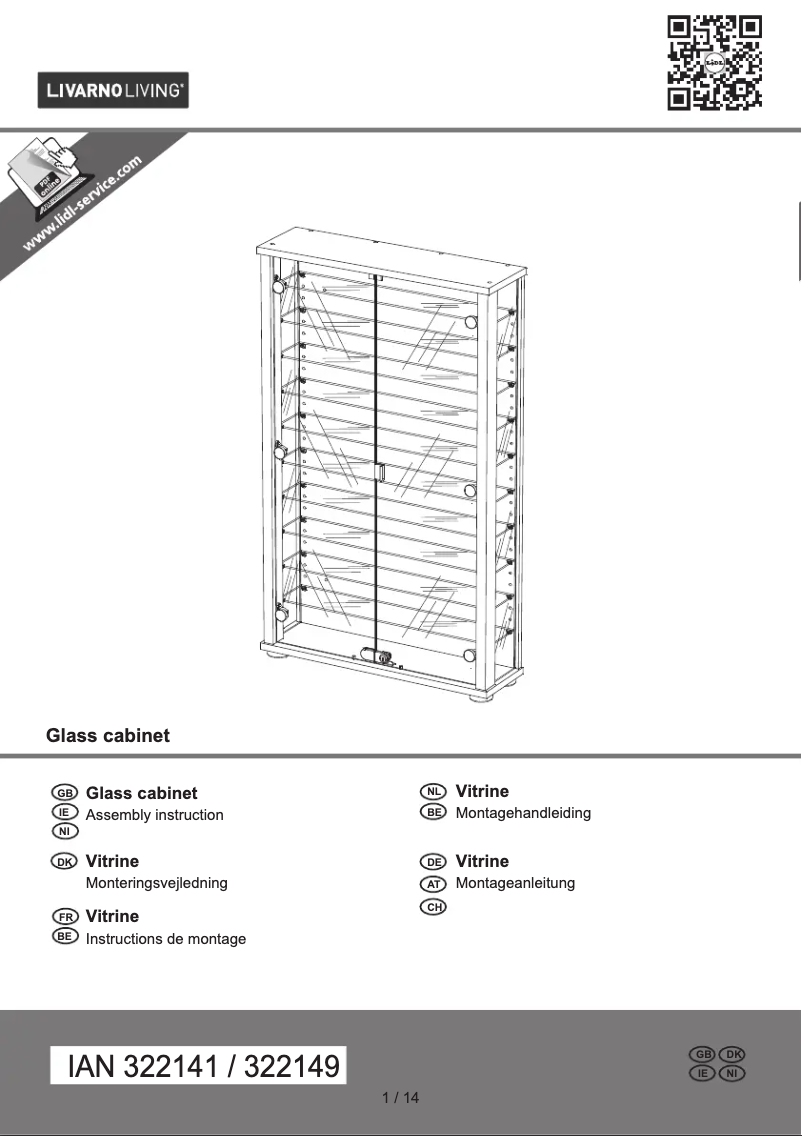 Página 1 del manual Manual de usuario Livarno Lux IAN 322149