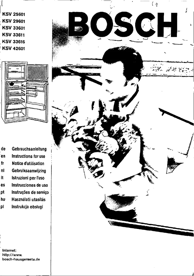 Page 1 de la notice Manuel utilisateur Bosch KSV33616