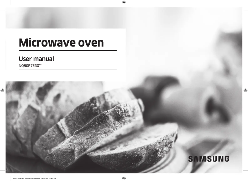 Image de la première page du manuel de l'appareil NQ50R7530BK