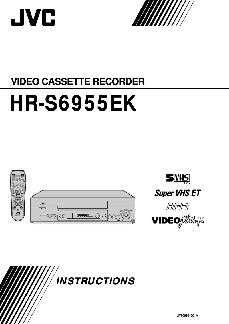 Image de la première page du manuel de l'appareil HR-S6955