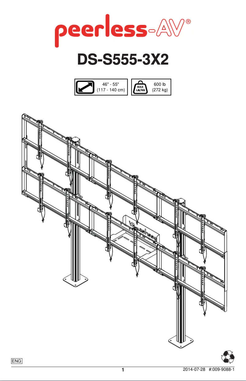 Image de la première page du manuel de l'appareil DS-S555-3X2