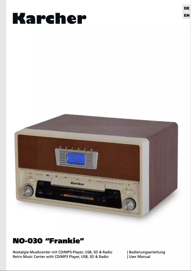 Image de la première page du manuel de l'appareil NO-030 Frankie