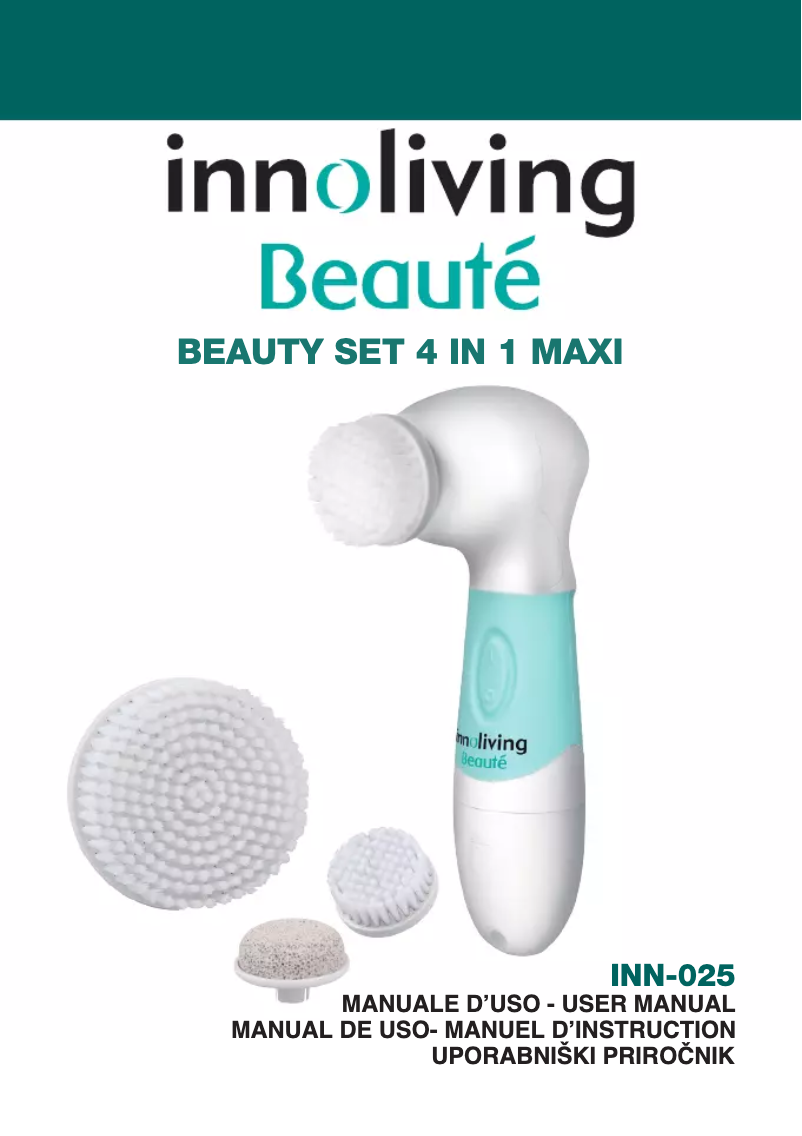 Imagen de la primera página del manual del dispositivo INN-025