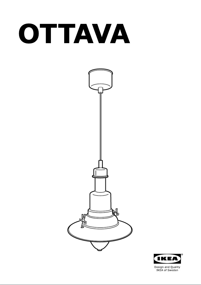 Image de la première page du manuel de l'appareil OTTAVA