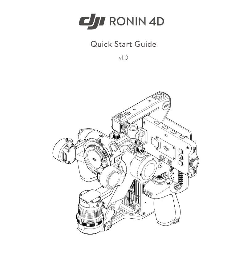 Image de la première page du manuel de l'appareil Ronin