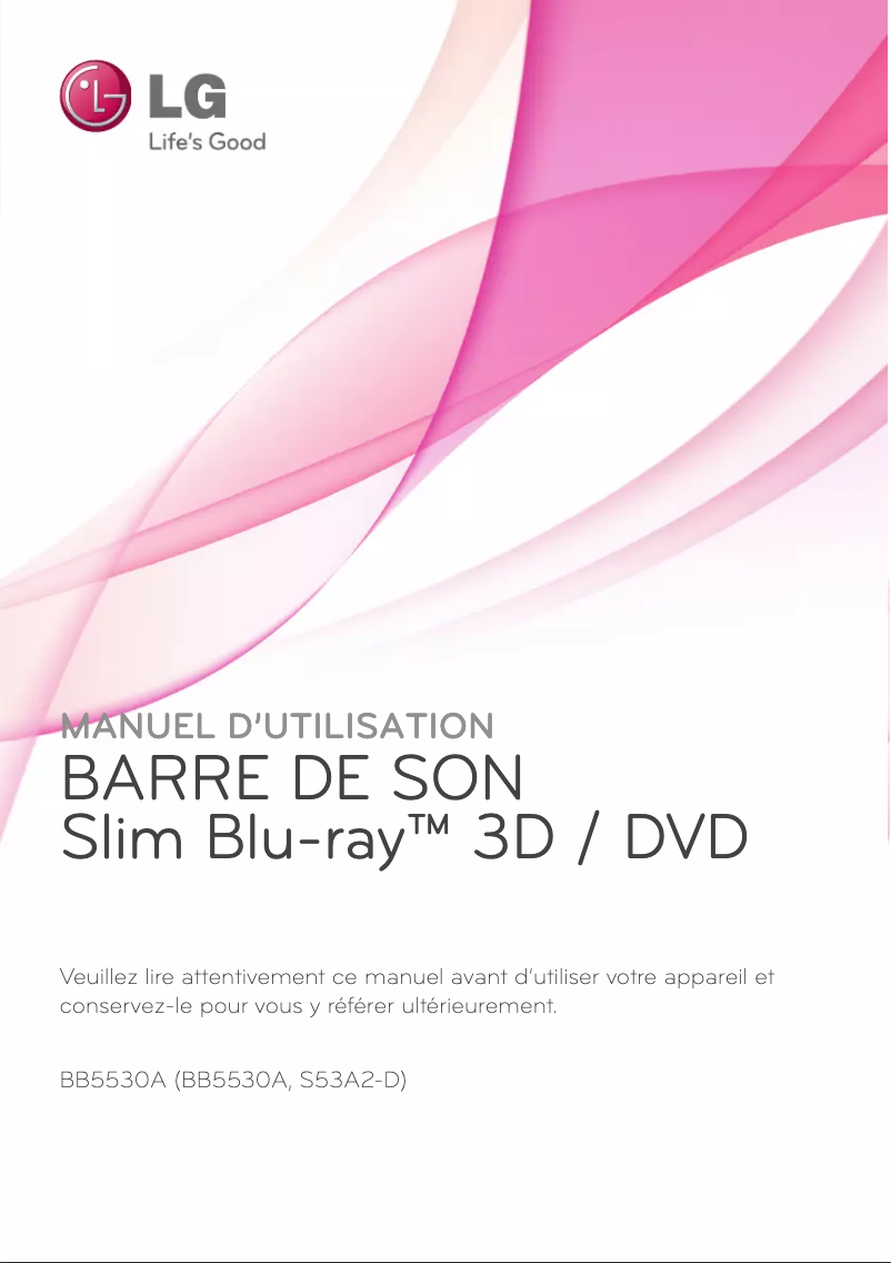 Page n°1 - Manuel utilisateur LG BB5530A
