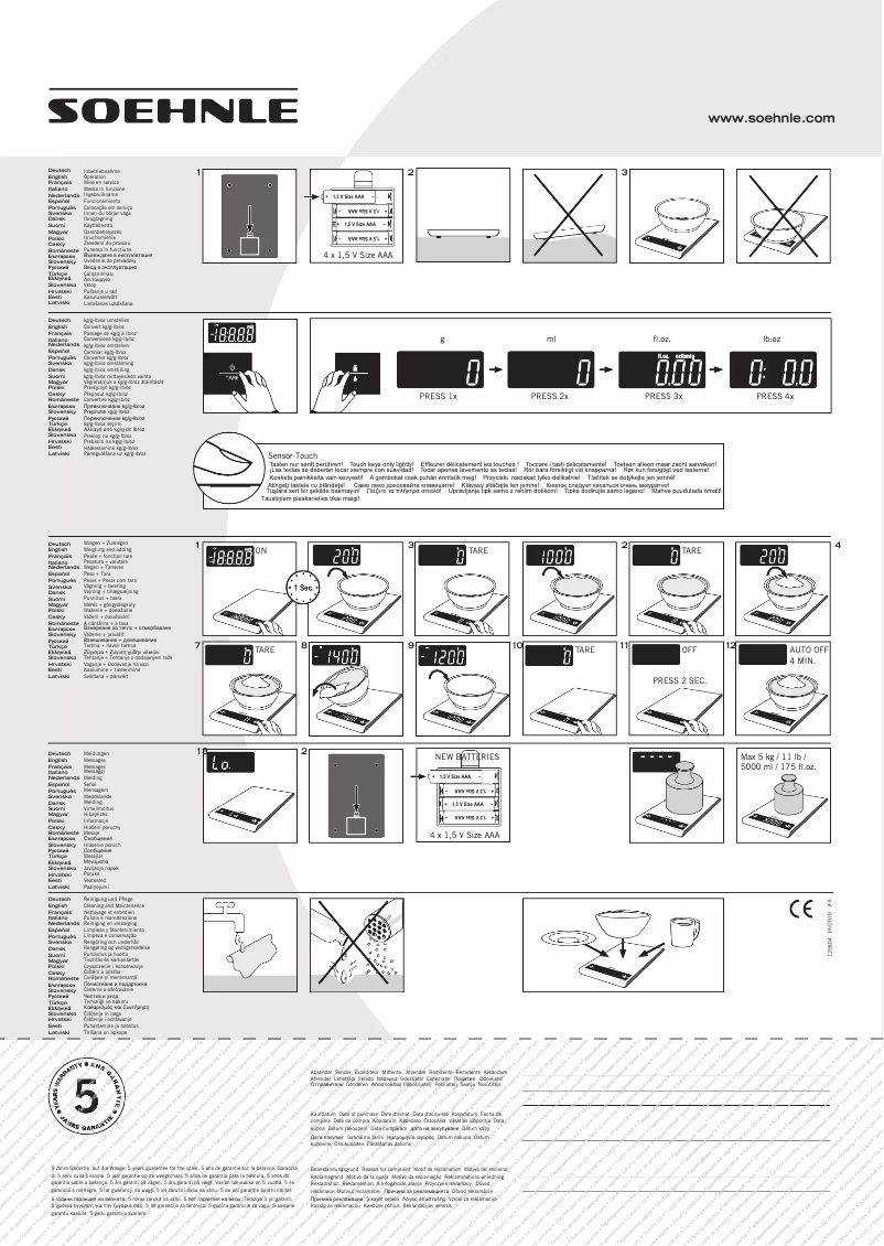 Image de la première page du manuel de l'appareil Attraction 66171 5